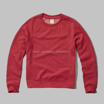 China Wholesale Crewneck Sweatshirt Raglan Fleece Anti-pilling for sale