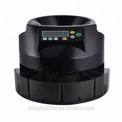 China Euro Automatic Count Coin Counter DB350 Sorting Sorter In Machine For Counting Coins High Quality Automatic Black for sale