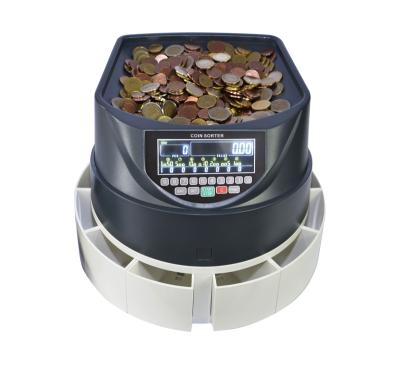 China New Plastic Coin Sorter Fast Speed ​​Counter Coin Sorter High Speed ​​Metal DB450LCD Coin Counting Machine for sale