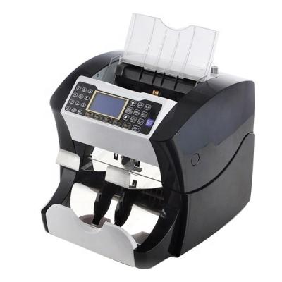 China EUR DB3000 Two Pocket Sorter Mix Counting Banknote Counting Machine Value Counting Machine Fitness for sale