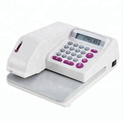 China Check printing or caculator Check writer machine check printer DB310B for 16 currency codes for sale