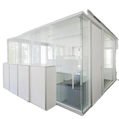 中国 10mm Polished Glass Partition Wall - Soundproof Durable and Reliable 販売のため