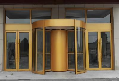 中国 Manufacturers Make Direct Selling Aluminum Alloy Rotary Revolving  Door 販売のため