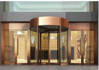 中国 High Quality Intelligent Revolving Door Rotation Door for Commercial Buildings 販売のため