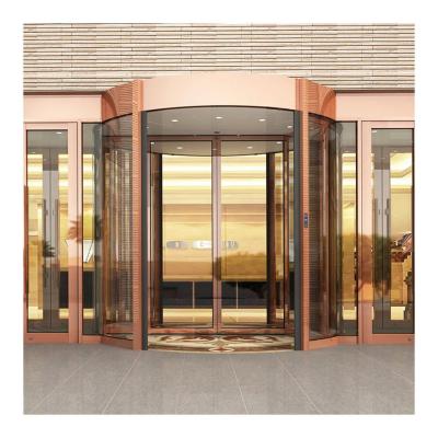 中国 Versatile And Secure Automatic Revolving Door For Hotel Guest Houses Commercial Buildings 販売のため