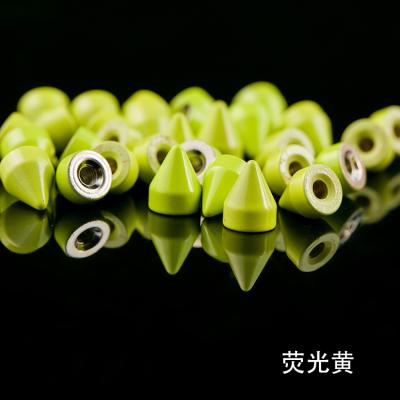 China Metal Screwback Cone Stud Spike For Cloth Bag Decoration for sale