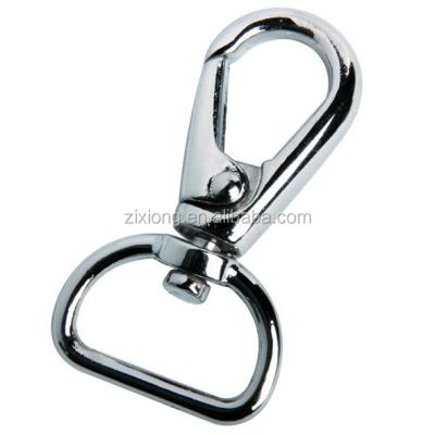 China Metal D Shaped Snap Swivel Eye Bag Leash Hook for sale