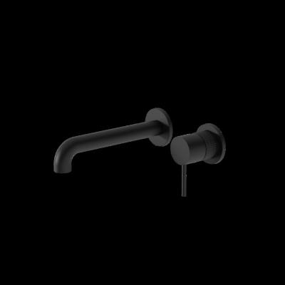 China 2022 Commercial Faucets Black Metered Modern Luxury Faucet In Wall Mounted Sink With Modern Sprayer Set Mixer for sale