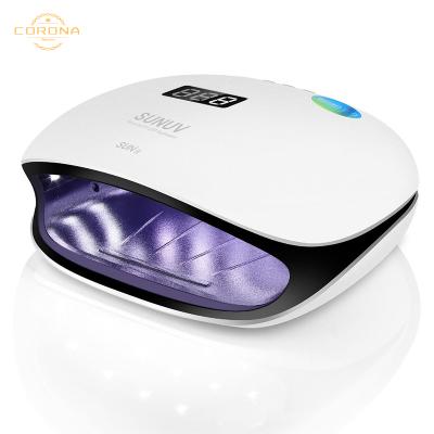 China Fast Curing Quick Cure Led Lamp Painless For Gel Lamp Fixture UV Light 48w Curing Finger Nail Polish Dryer for sale