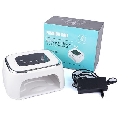 China Professional Smart Timer 120w LED Sensor Portable Cordless Cordless Private Label Nail UV Lamp for sale