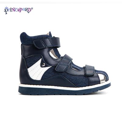 China New Arrival Princepard Orthopedic Sandals Children Breathable Casual Kids Denim Sandals Boys For Going Out Toe Size 22-35 for sale