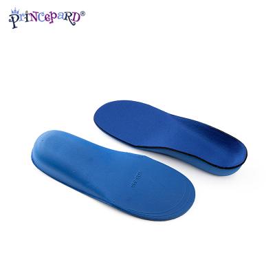 China Princepard Hot Sale PU Foot Arch Support Shoe Orthotic Insoles With Kids For Feet Flat Shoes for sale