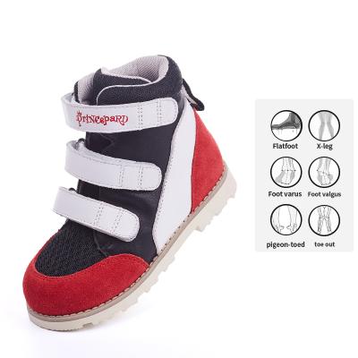 China Princepard New Hot Sale Waterproof Kids Orthopedic Shoes Sport Mesh Shoes With High Ankle For Kids Size 21-36 for sale