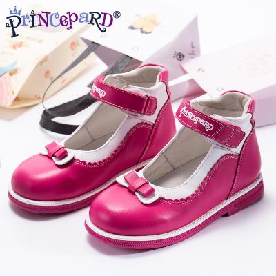 China New Summer Orthopedic Sandals For Girls Genuine Leather Princess Shoes Pink Pig Student Leather Lining Insole Shoes for sale