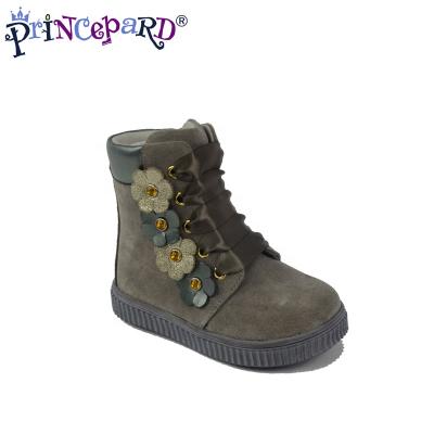 China New Arrival Anti-slippery Floral Printing Cute Kids Sneakers Shoes Lovely Girls Shoes for sale