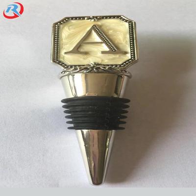 China High quality zinc alloy custom crafts logo wine bottle cap child safe metal for sale