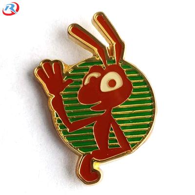 China High Quality Custom Logo Design Enamel Metal Lapel Pin Badge Nickel Free New for sale