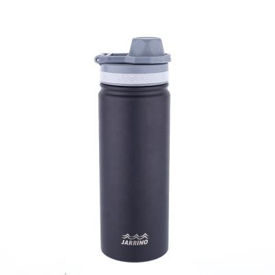 China Sustainable Double Wall Stainless Steel Sport Custom Water Bottle With Carry Lid for sale