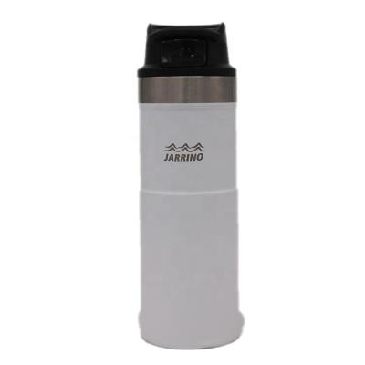 China Custom Viable Free 16Oz/473ml BPA Logo Sport Double Wall Stainless Steel Water Bottles With Lid for sale