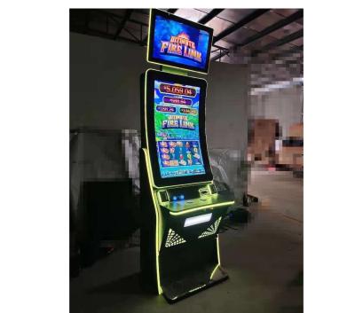 China SLOT MACHINE Fire Link Game Dual Arcade Video Touch Screen Slot Machine With Bill Acceptors for sale