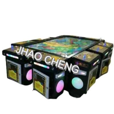 China Metal + Acrylic Fish Game Table 10 Player /Fish Game Machine Foldable Game / Fishing Game Machine for sale