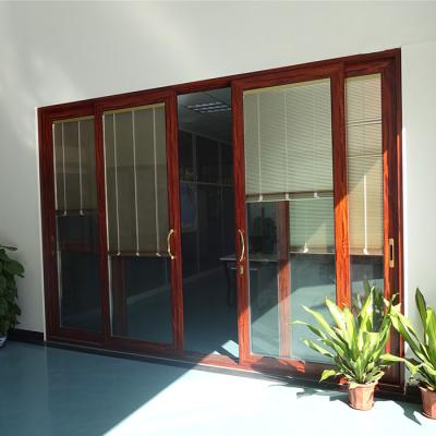 China Durable aluminum sliding glass doors for sale