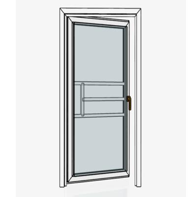 China Durable Hot-selling aluminum profile design, soundproof, waterproof, airtight glass interior swing door for sale