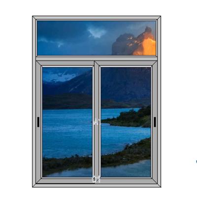 China Magnetic Screen Thermal Broken Aluminum Window Sliding Window Hurricane Impact Windows for sale