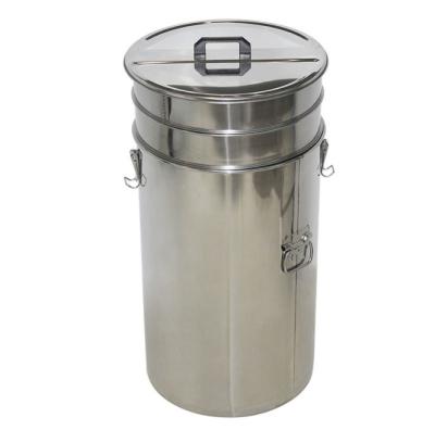 China food & Beverage Stores Factory Supply 100kg 304 Stainless Steel Honey Storage Tank For Beekeeping Use for sale