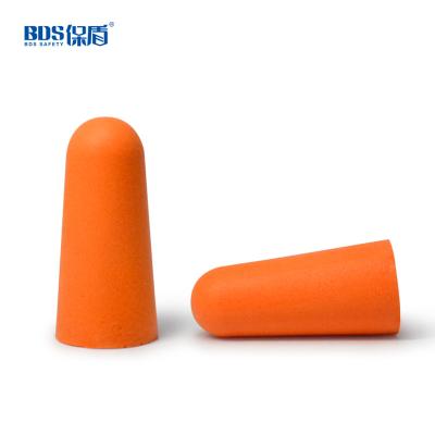 China Safety \ Soft Waterproof Wholesale Fashionable Soft \ Comfortable Swimming Popular PU Foam Earplugs For Sleeping for sale