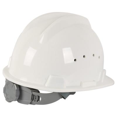 China High Quality Factory Industrial Worker Comfortable Protective V Shape Hard Hat White Hard Hat Safety Helmet For Work for sale