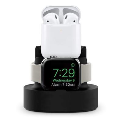 China Mobile Phone 2 in 1 Charging Stand for Apple Watch 6/5/4/3/2/1, for Airpod 1 2 Holder Stand Charing dock for sale