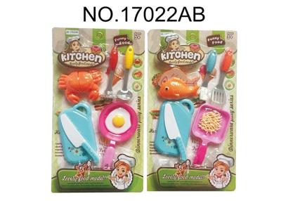 China Harmless Childrens Toy Kitchen Sets for Pretend Play Cooking 10 Pcs 2 Assorted for sale