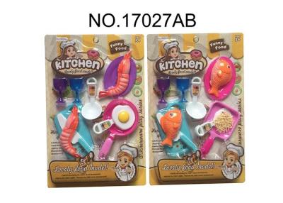 China Educational Funny Childrens Toy Kitchen Sets for Food Cooking Cutting for sale