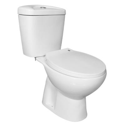 China Automatic Operation bathroom extremely austere easy clean ceramic anti-odor two piece toilets sets for sale