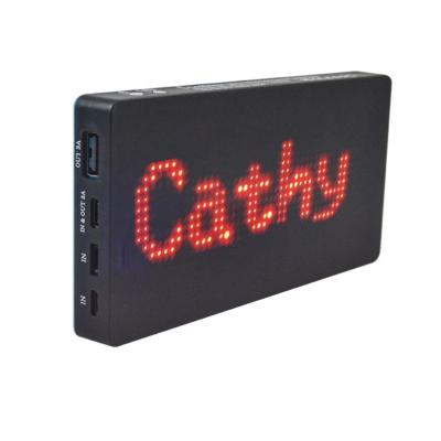 China Fast Charging Support Power Bank With Led Logo Solar Power Bank With Led Light for sale