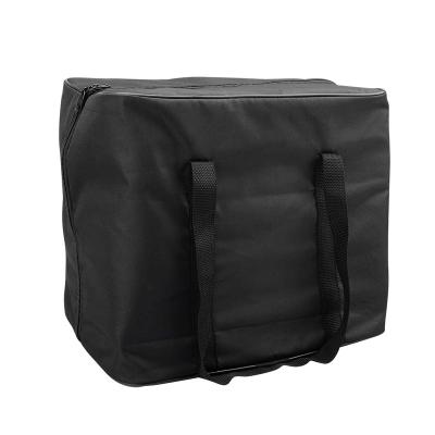 China RC-205 Polyester Double Oxford Ice Maker Storage Bag With Handle Black Color for sale