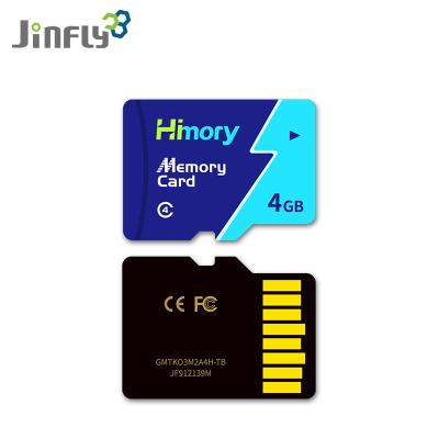 China Camera/PSP/Tablet/Smartphone/Car DVR GPS /MP3/MP4/FCC SD Card 64G TF Card 32gb 128gb Custom Mobile Memory Card CE ROHS Factory JINFLY China mini laptop 16G 8G 4G for MP3 tablet for sale