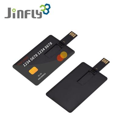 China Promotion Custom Popular UDP Factory Credit Card Usb Flash Card Reader 512MB 1GB 2GB 4GB 8GB 16GB 32GB 64GB\Business\School\Office JINFLY 16gb Pendrive 2.0 for sale