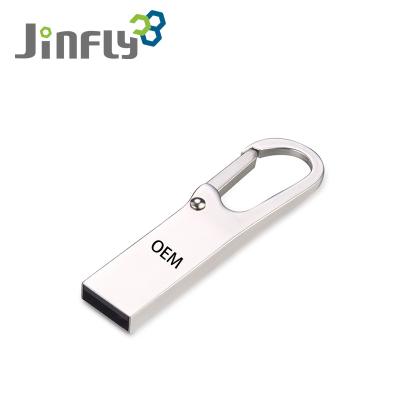 China Promotion\Business\CE ROHS REACH 64GB 32GB 16GB Flash Drive Key Chain Pendrive School Factory\Office JINFLY 2.0 3.0 8GB 4GB 2GB Made in China for sale