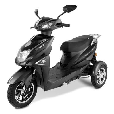 China Factory 3 three wheel 48v 20ah electric motorcycle scooter with seat 1550*750*860mm for sale