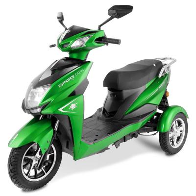 China Powerful 3 Three Wheel 48v 20ah Electric Motorcycle Scooter With Seat 1550*750*860mm for sale