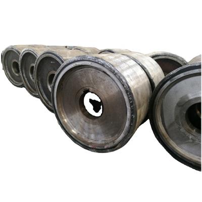 China Machinery Repair Shops Quality PU Wheel For 40T SAR Rotator Welding Rotator Spare Parts Polyurethane Roller for sale