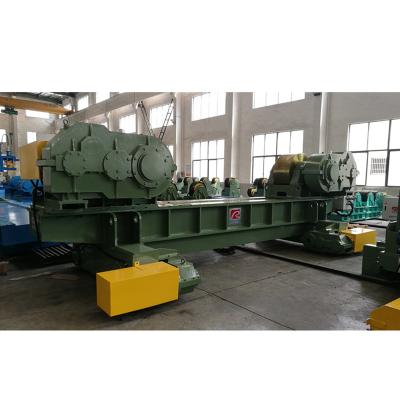 China Conventional Factory Pipe Tank Lathe Rotator 700t Welding Rotator Traversing Trolley Steel Wheel for sale