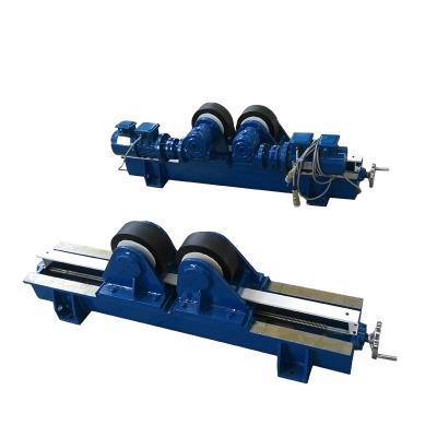 China Construction worksÂ   Conventional Adjustable Circular Worm Cylinder Screw Rotating Platform Rotating Roller Welding Rotating Rotator for sale