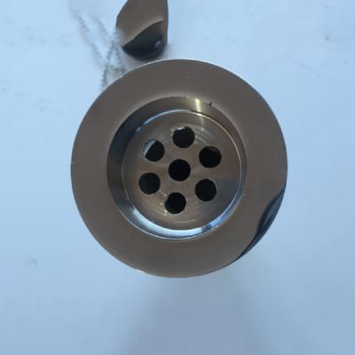 China Strainer Hot Sale Zinc Waste 1-1/4 Sink Basin Drain With Chain for sale