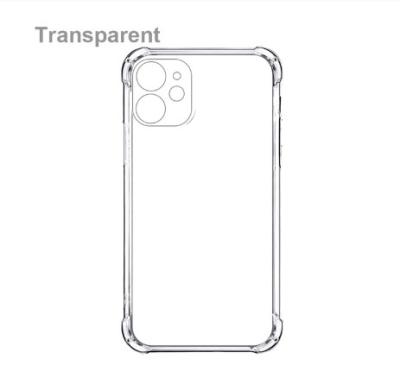 China Anti-drop RICOO Factory Airbag Clear TPU Phone Cases Design Soft Transparent Full Cover Protector For iphone 12 pro Max Customs Color for sale