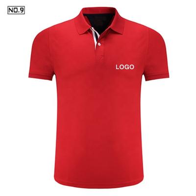 China high quality unisex Anti-wrinkle white plus size custom logo mens polo shirts custom label for men casual for sale