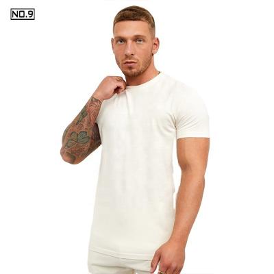 China New Fashion Anti-Wrinkle Design 300g Heavy Cotton Retro Design 300g Heavy Cotton Short-sleeve T-shirt White American Solid Color Vintage For Men And Women for sale