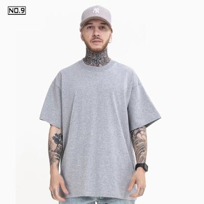 China 2022 Anti-Wrinkle Good Quality Fashion Luxury Brand Graphic Custom Printed Men's Hip Hop White Oversized 250g T-Shirts for sale